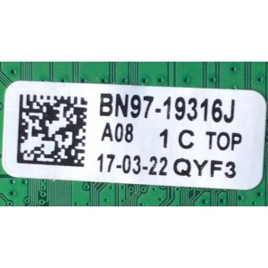 MAIN PARA SMART TV SAMSUNG 4K / NUMERO DE PARTE BN94-17378E / BN41-02989A / BN9417678E / 17378E / BN97-19316J / PANEL CY-QB075HGSV1H / DISPLAY JR745R3HA4K / BN96-51821A / MODELO QN75Q60BDFXZA UA01
